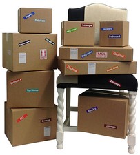 Autocollants colorés